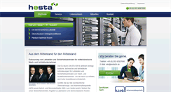 Desktop Screenshot of hesta24.de